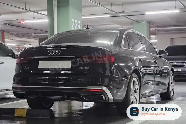 Audi A4 sedan for sale in Kenya, import from UK and Japan, photo 3