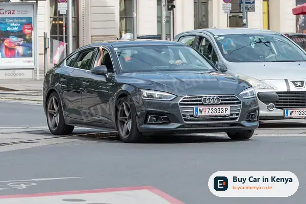 Audi A5 Sportback sedan for sale in Kenya, import from UK and Japan, photo 2