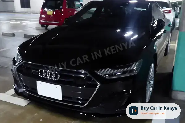 Audi A7 Sportback sedan for sale in Kenya, import from UK and Japan