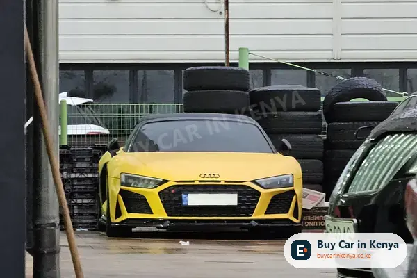 Audi R8 sports car for sale in Kenya, import from UK and Japan