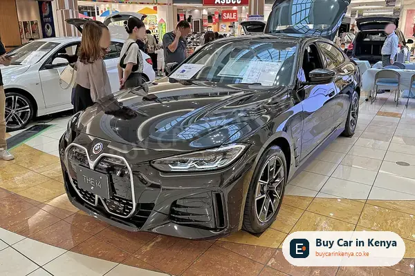 BMW i4 sedan for sale in Kenya, import from UK and Japan
