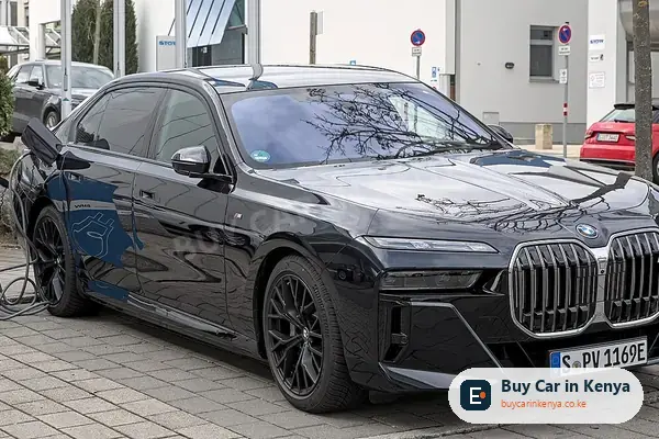 BMW i7 sedan for sale in Kenya, import from UK and Japan, photo 3