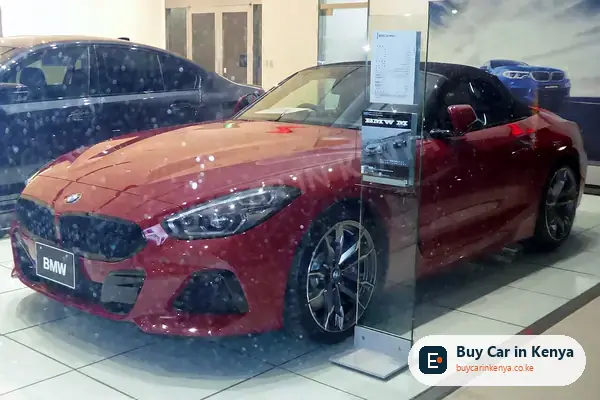 BMW Z4 sports car for sale in Kenya, import from UK and Japan, photo 2