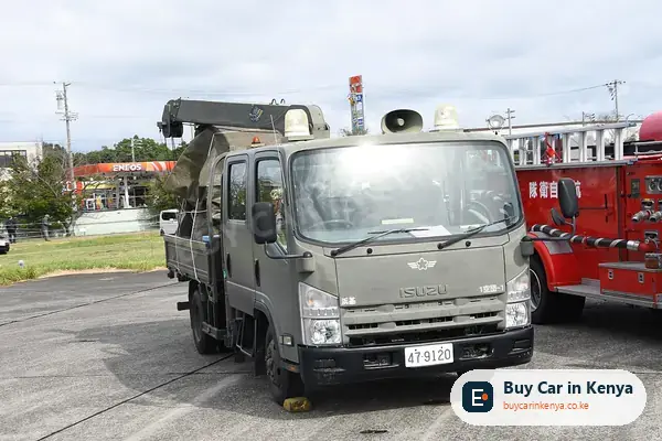 Isuzu Elf truck for sale in Kenya, import from Japan
