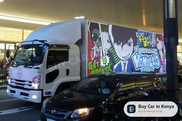 Isuzu Elf truck for sale in Kenya, import from Japan, photo 3