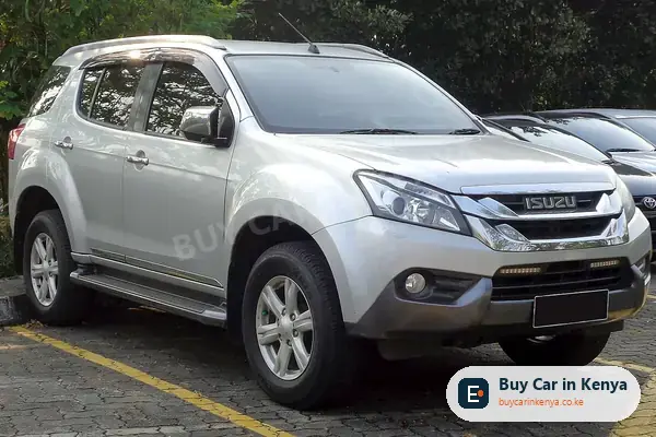 Isuzu MU-X suv for sale in Kenya, import from South Africa