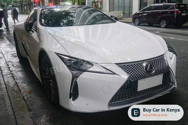 Lexus LC sports car for sale in Kenya, import from Japan
