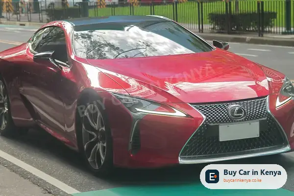 Lexus LC sports car for sale in Kenya, import from Japan, photo 3