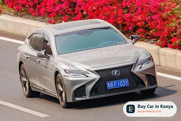 Lexus LS sedan for sale in Kenya, import from Japan