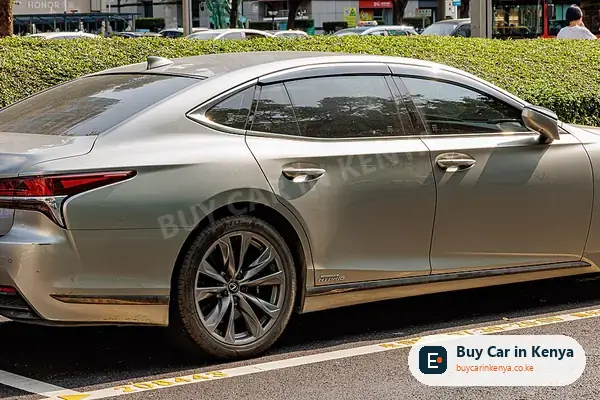 Lexus LS LS500h sedan for sale in Kenya, import from Japan, photo 2