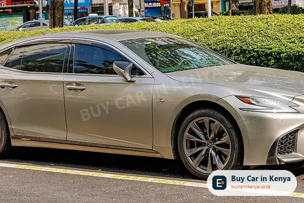 Lexus LS LS500h sedan for sale in Kenya, import from Japan, photo 3