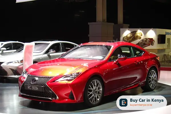 Lexus RC sports car for sale in Kenya, import from Japan