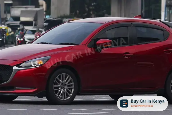 Mazda Demio hatchback for sale in Kenya, import from Japan