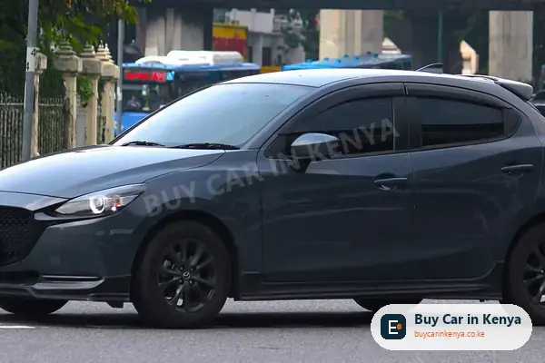 Mazda Demio hatchback for sale in Kenya, import from Japan, photo 2