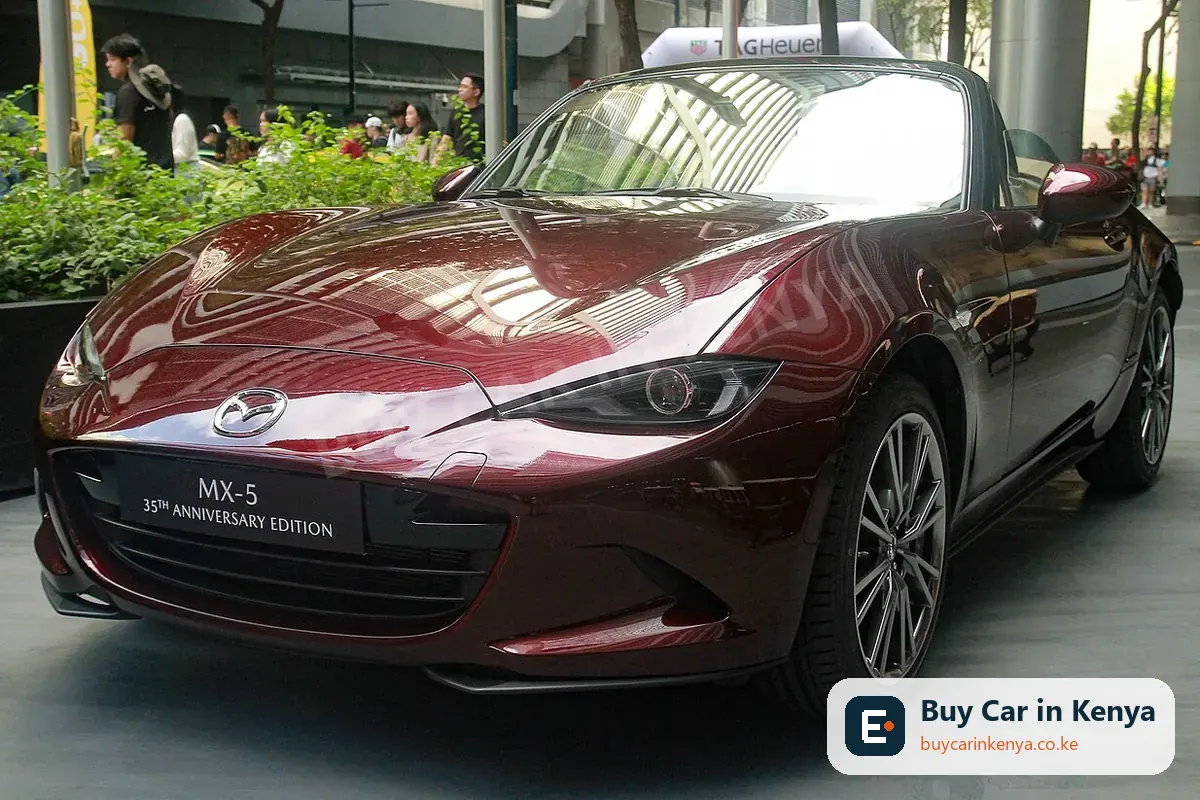 Mazda Roadster (MX-5) price in Kenya | Buy Car in Kenya Mazda Roadster (MX-5) sports car for sale in Kenya, import from Japan