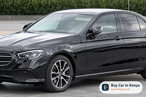 Mercedes-Benz E-Class sedan for sale in Kenya, import from UK and Japan