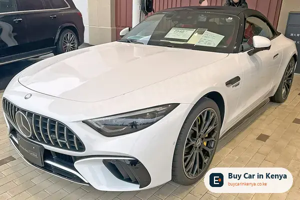 Mercedes-Benz SL sports car for sale in Kenya, import from UK and Japan
