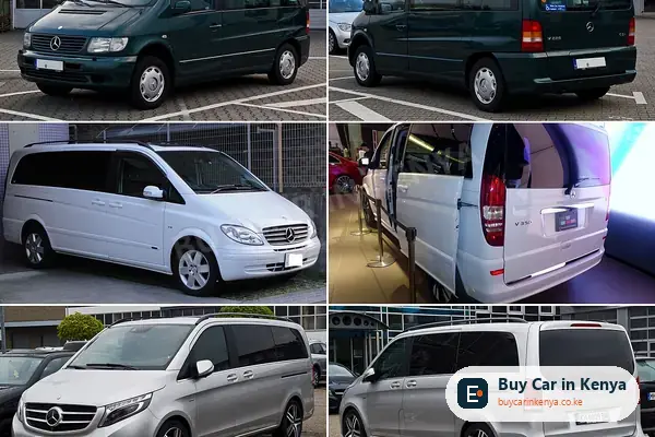 Mercedes-Benz V-Class mpv for sale in Kenya, import from UK and Japan, photo 3