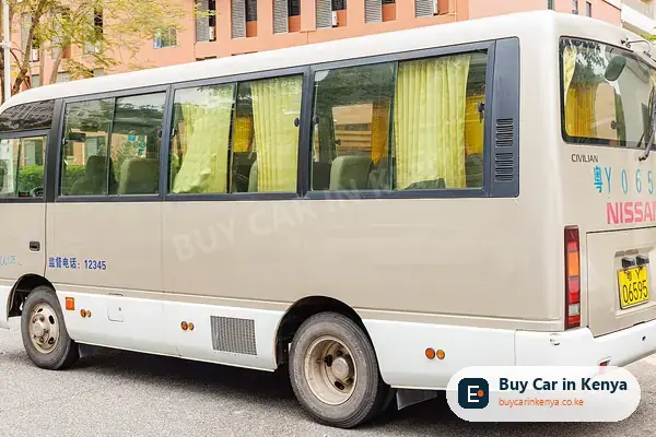 Nissan Civilian bus for sale in Kenya, import from Japan, photo 3