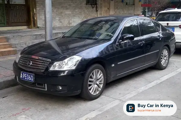 Nissan Fuga sedan for sale in Kenya, import from Japan, photo 2