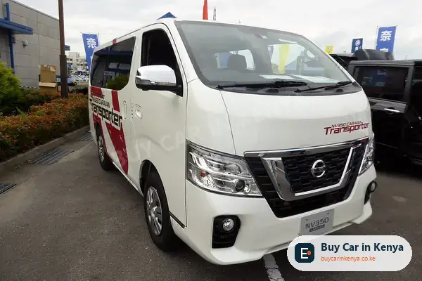 Nissan NV350 Caravan van for sale in Kenya, import from Japan