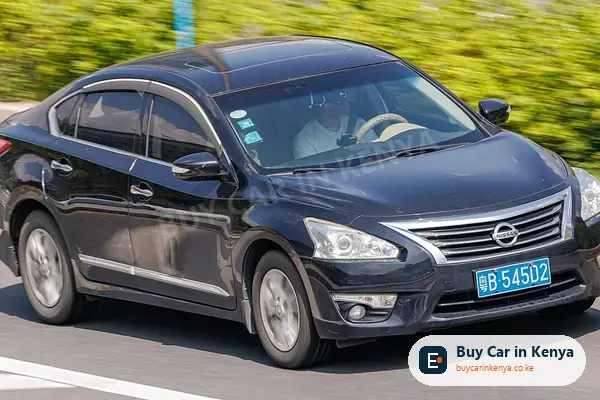 Nissan Teana sedan for sale in Kenya, import from Japan