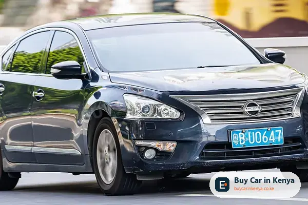 Nissan Teana sedan for sale in Kenya, import from Japan, photo 2