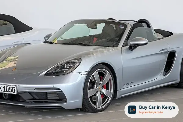 Porsche 718 Boxster sports car for sale in Kenya, import from UK and Japan