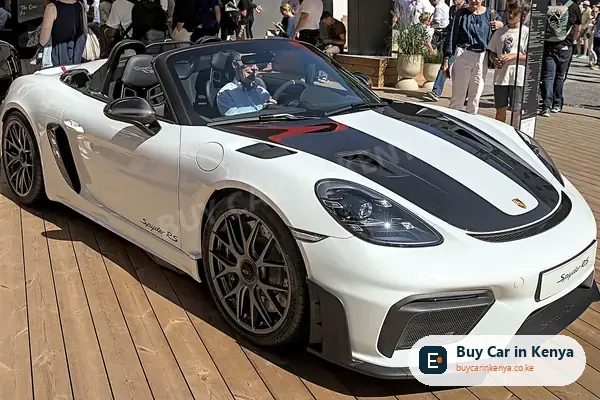Porsche 718 Boxster sports car for sale in Kenya, import from UK and Japan, photo 2