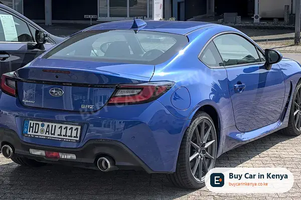 Subaru BRZ sports car for sale in Kenya, import from Japan, photo 3