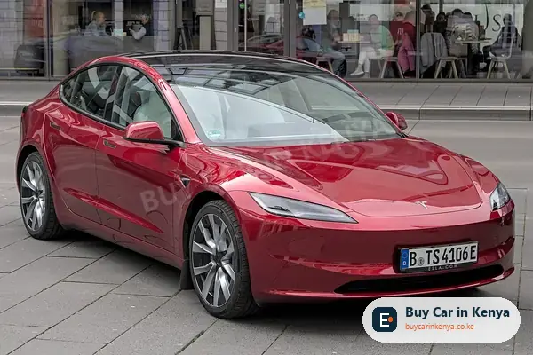 Tesla Model 3 sedan for sale in Kenya, import from UK