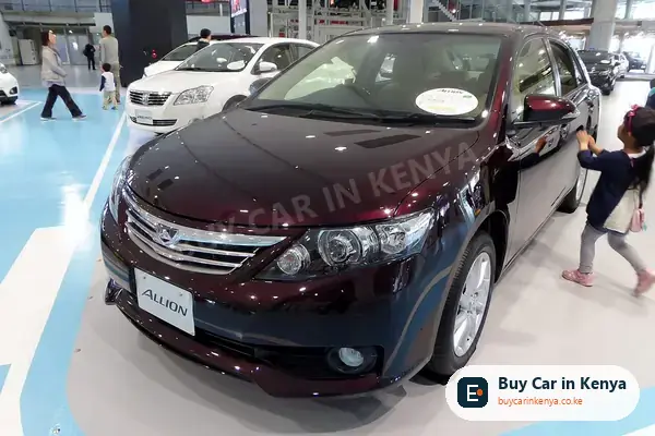 Toyota Allion sedan for sale in Kenya, import from Japan, photo 2