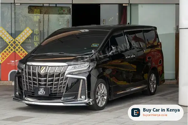 Toyota Alphard mpv for sale in Kenya, import from Japan