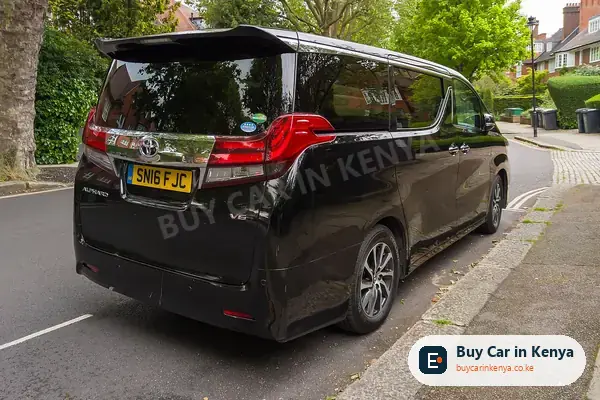Toyota Alphard mpv for sale in Kenya, import from Japan, photo 2