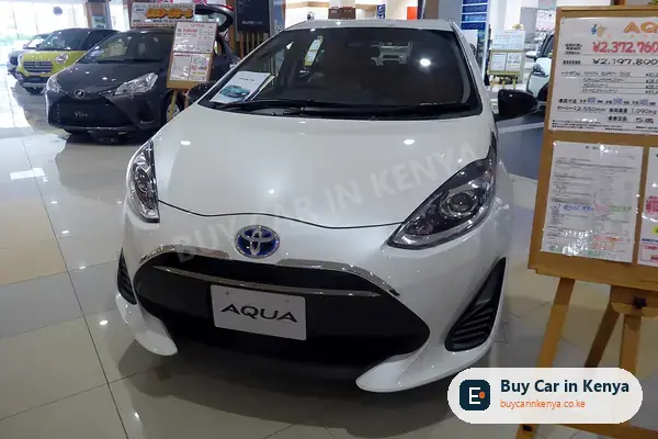 Toyota Aqua hatchback for sale in Kenya, import from Japan