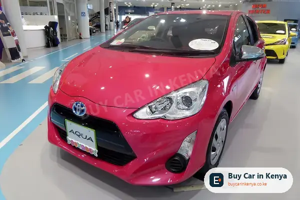 Toyota Aqua hatchback for sale in Kenya, import from Japan, photo 2