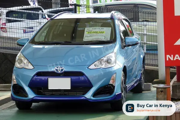 Toyota Aqua hatchback for sale in Kenya, import from Japan, photo 3