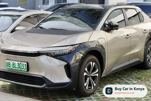 Toyota bZ4X suv for sale in Kenya, import from Japan