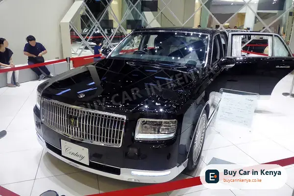 Toyota Century sedan for sale in Kenya, import from Japan, photo 2