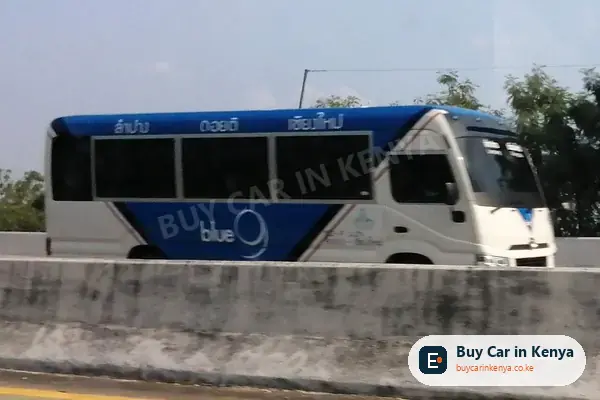 Toyota Coaster bus for sale in Kenya, import from Japan