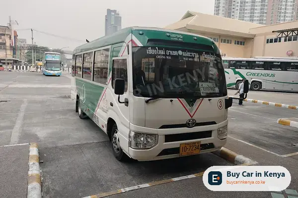 Toyota Coaster bus for sale in Kenya, import from Japan, photo 2