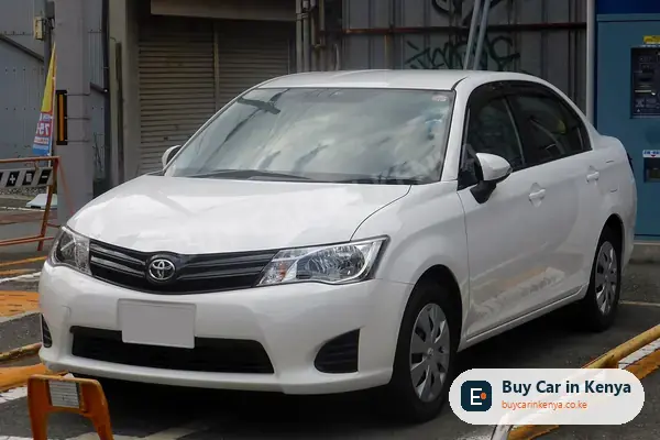 Toyota Corolla Axio sedan for sale in Kenya, import from Japan