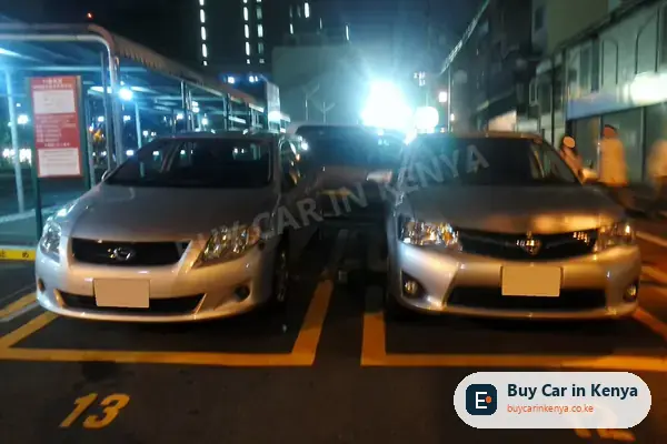 Toyota Corolla Fielder station wagon for sale in Kenya, import from Japan, photo 3