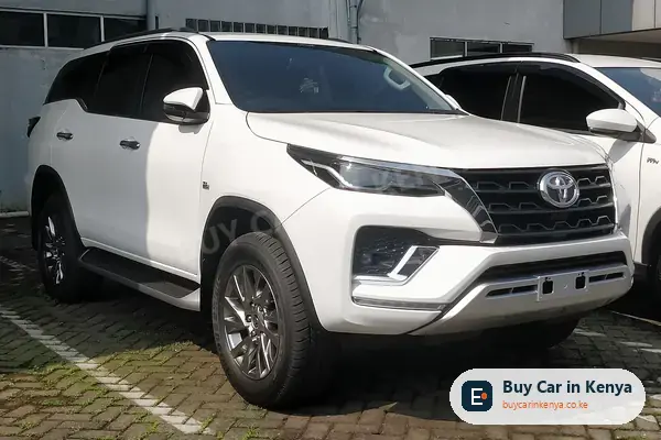 Toyota Fortuner suv for sale in Kenya, import from South Africa