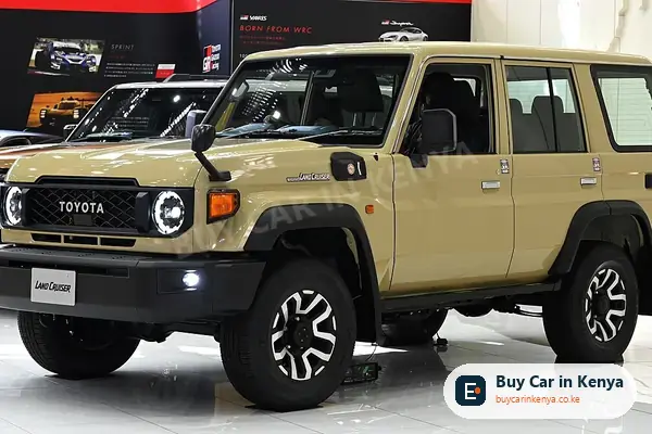 Toyota Land Cruiser 70 suv for sale in Kenya, import from Japan