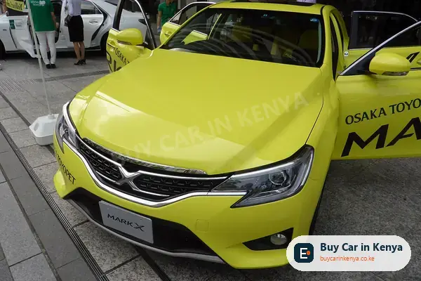 Toyota Mark X sedan for sale in Kenya, import from Japan, photo 2