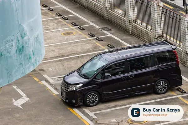 Toyota Noah mpv for sale in Kenya, import from Japan, photo 2
