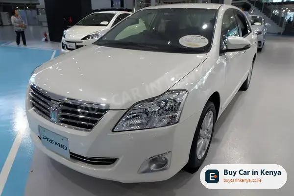 Toyota Premio sedan for sale in Kenya, import from Japan