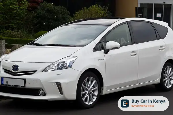 Toyota Prius Alpha station wagon for sale in Kenya, import from Japan, photo 2