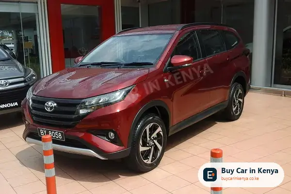 Toyota Rush suv for sale in Kenya, import from South Africa